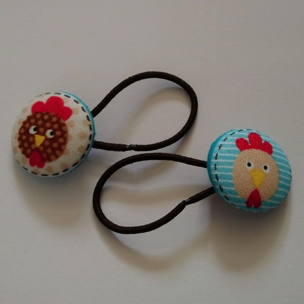 Chicken Design Hair Bobble Hair Bands