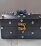 Elegant Black Pearl Trinket Box – Handmade Decorative Storage Box - Image 2