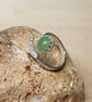 Nephrite Jade bird ring. 925 sterling silver.12th anniversary gemstone - Image 3