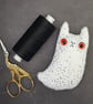 Ghost Cat with Red Eyes - Image 1
