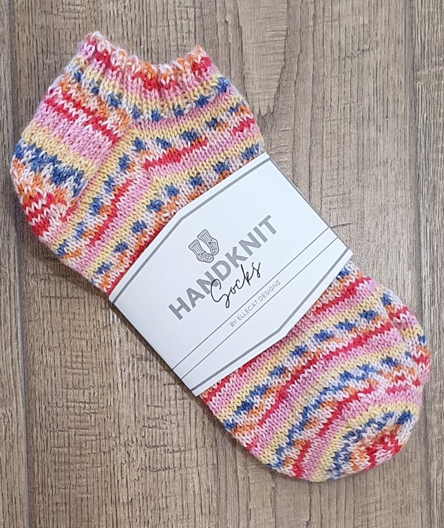 Handmade Trainer Socks 1-3