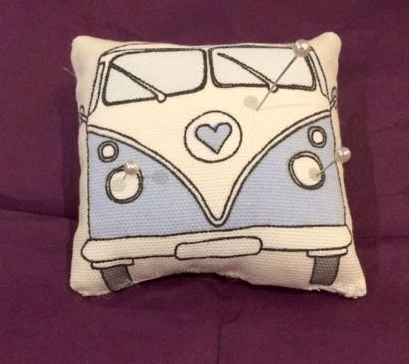 Little VW Beetle Pin Cushion