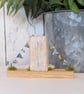 Handmade Tiny Oak Cottage Home Decor 'Home' - Image 3