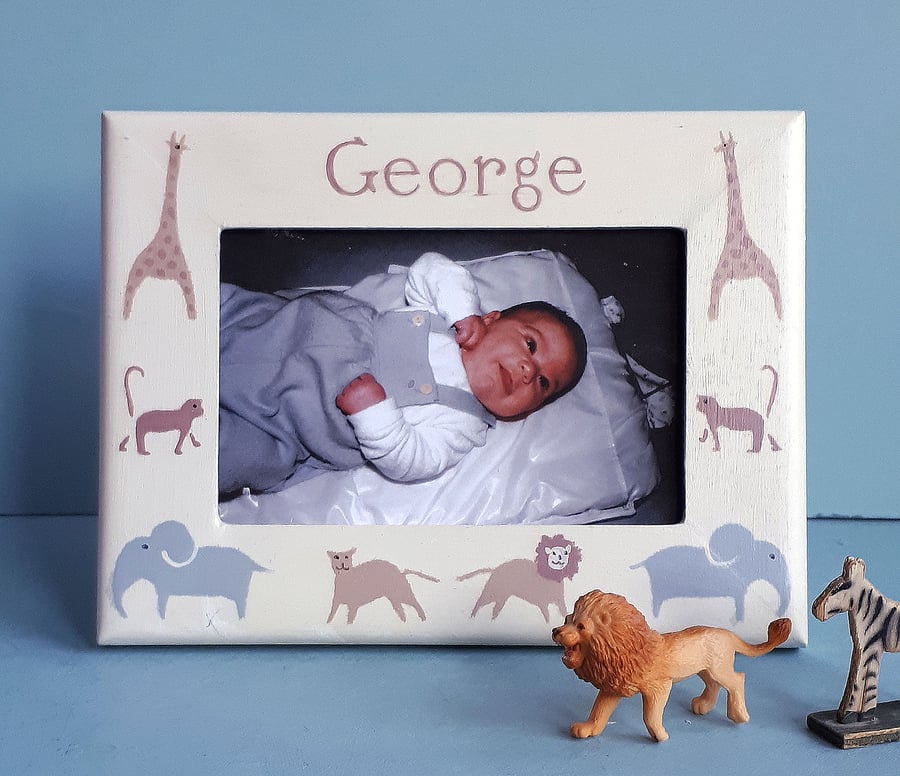 Noah's Ark Photo-Frame, New Born Gift