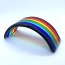 Fused Glass Rainbow 