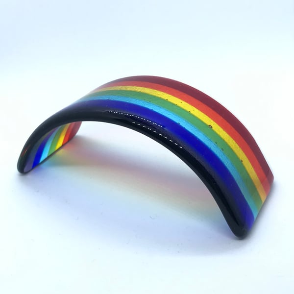 Fused Glass Rainbow 