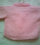 14 inch Pink V Neck Cardigan - Image 5