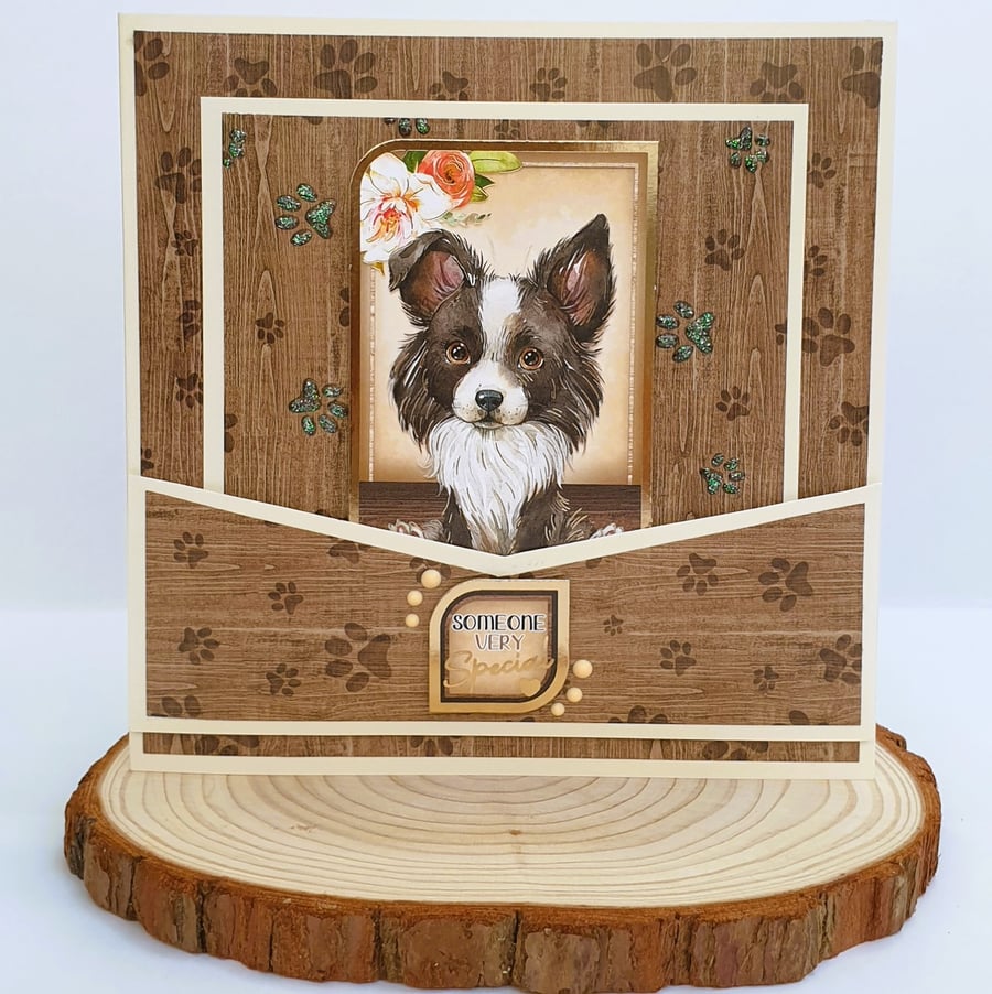 Someone Very Special Greeting Card, Puppy Love, All Occasions, Square, Blank