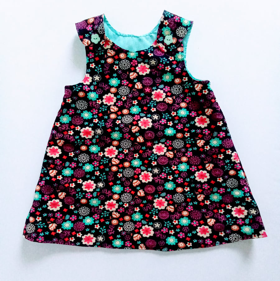 Dress, 18-24 months, A Line dress, needlecord, ... - Folksy