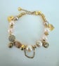pearl charm bracelet,  - Image 3