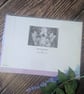 'The Ceremony' Blank Greetings Card. - Image 4