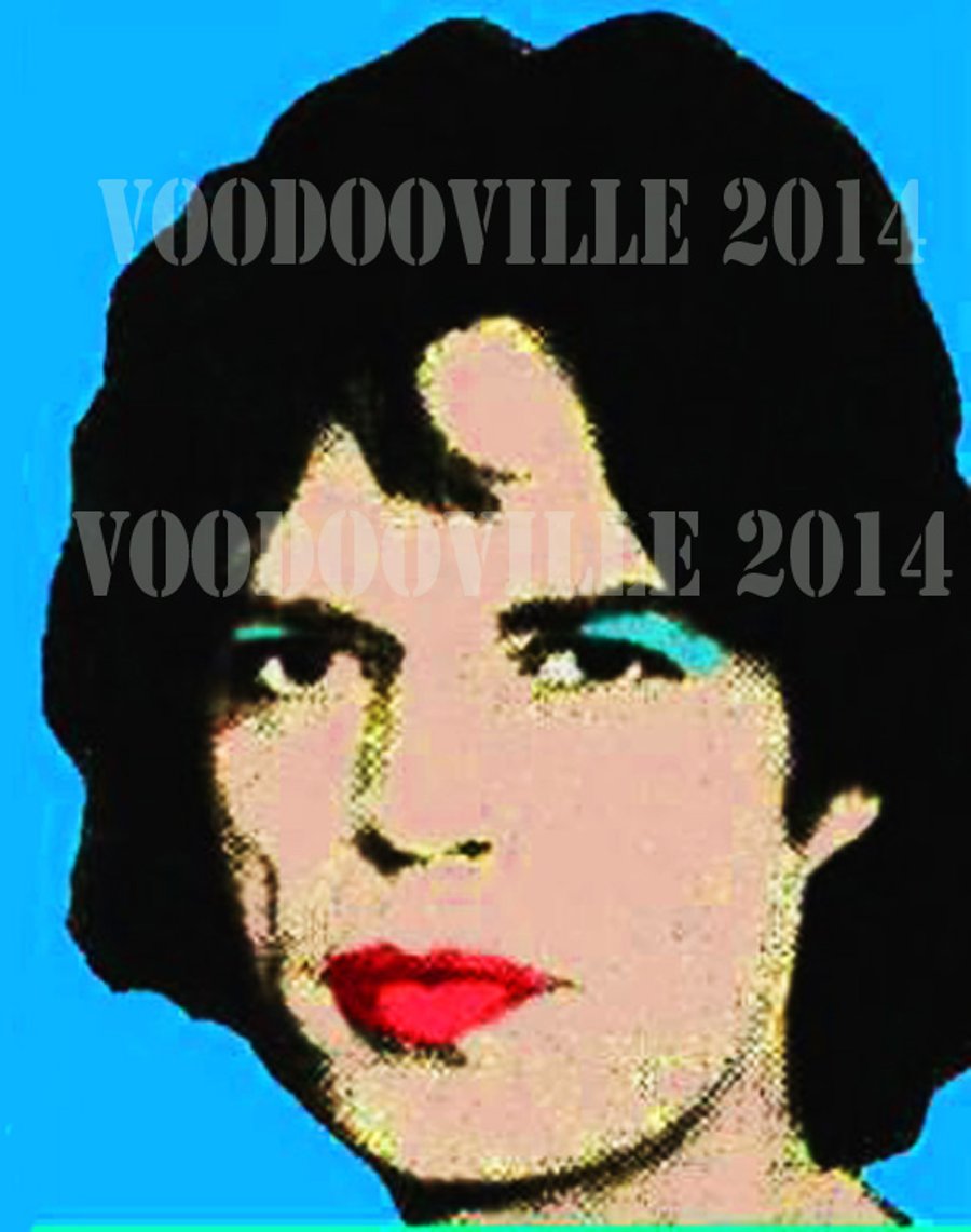 Mick Jagger Rolling Stones pop art print with free shipping
