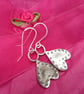 Heart drop earrings - Image 3