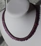 Purple Dagger Bead Necklace - Image 3