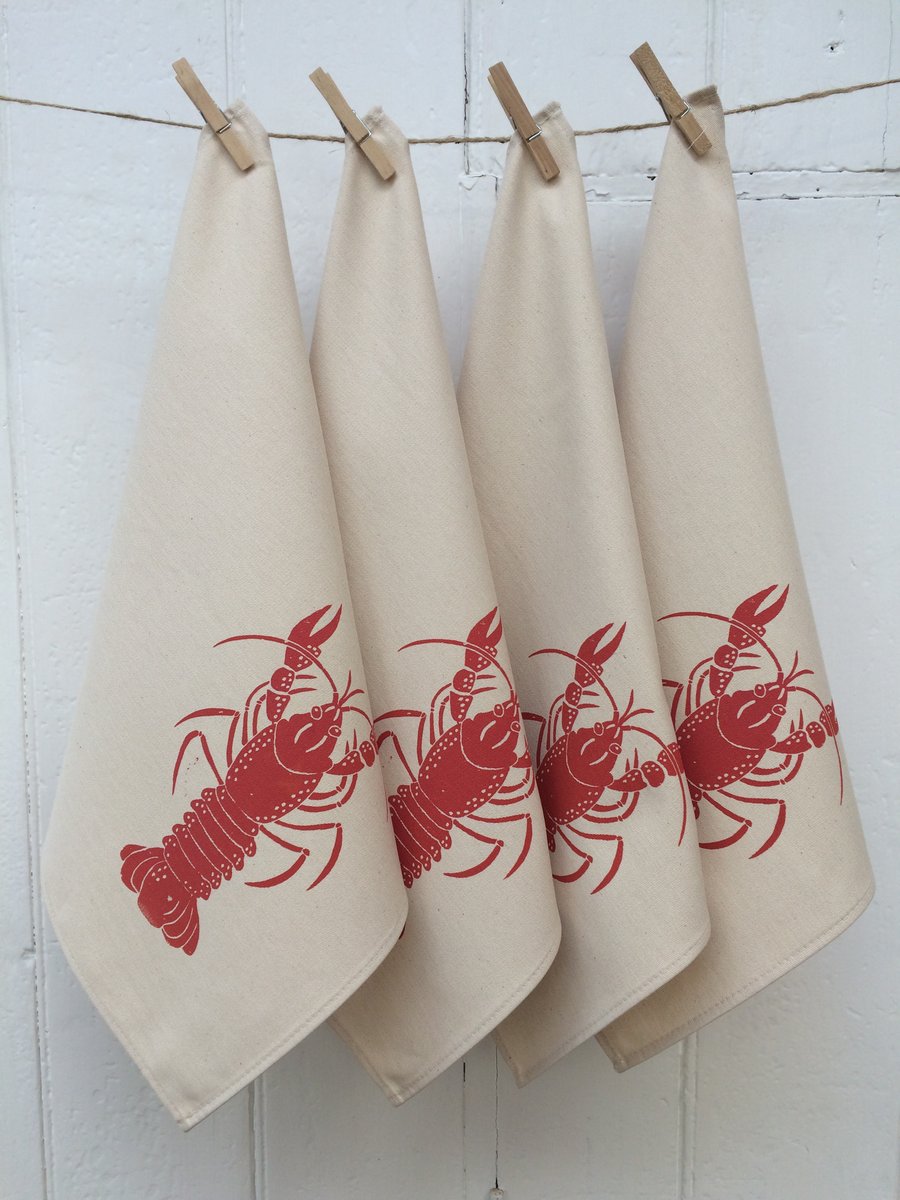 Lobster napkins