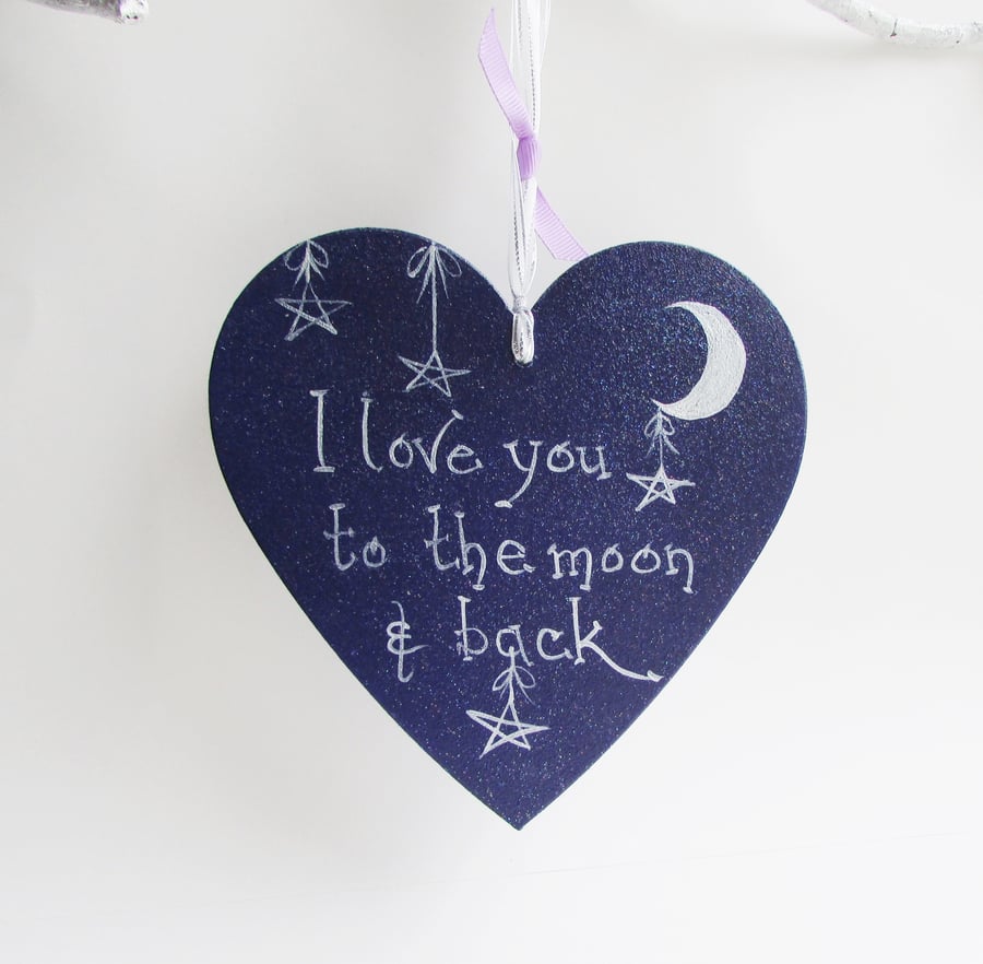 I Love You Hanging Heart