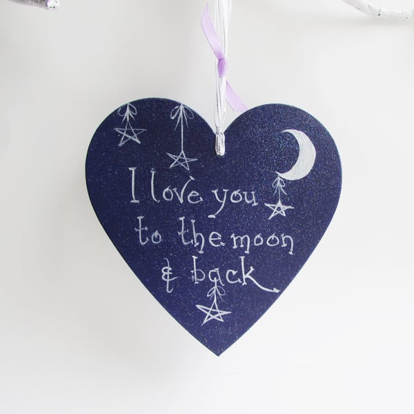 I Love You Hanging Heart