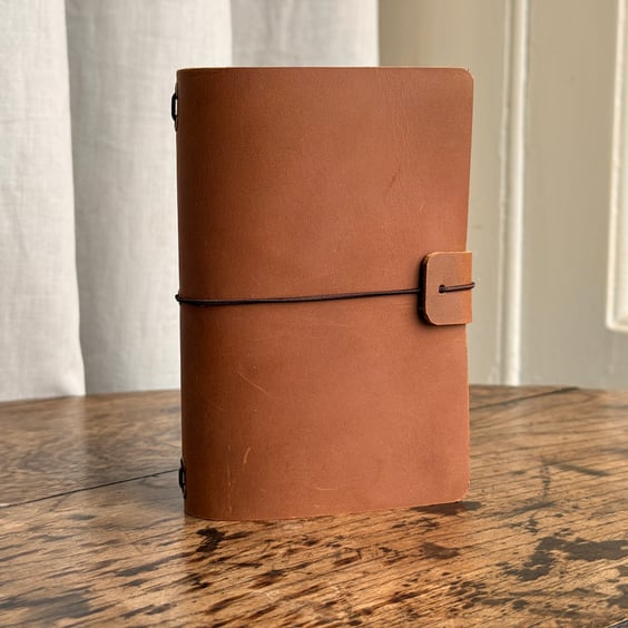Leather Mudlarks Notebook A6