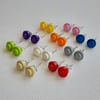 Lego Round Stud Earrings FREE UK POSTAGE