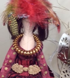 Tilda type handmade cloth doll