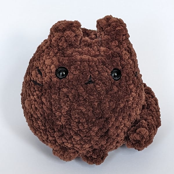 Cute crochet plushie Coco the pusheen Cat
