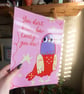 Retro Pigeon Wall Art Poster. You Don't Know How Lovely You Are Print.  - Image 4