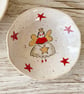 Handmade Ceramic Fairy Trinket Dish