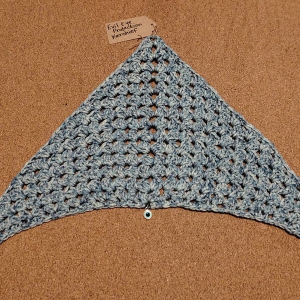 Evil eye protection kerchief bandana