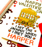 Valentine's Personalised Card, Customised I Hit The Jackpot Love Card - Image 8