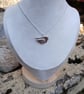 Silver bird pendant made from silver clay - Image 3