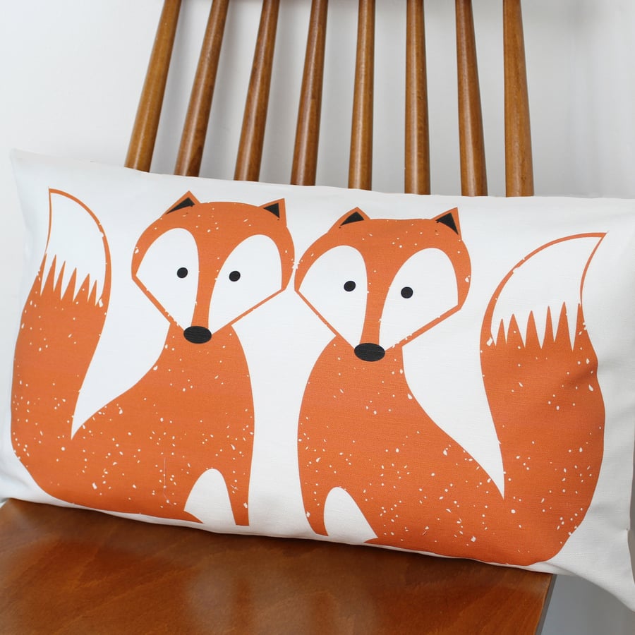 Foxy Fox Cushion Cover - Perfectly Imperfect Sale
