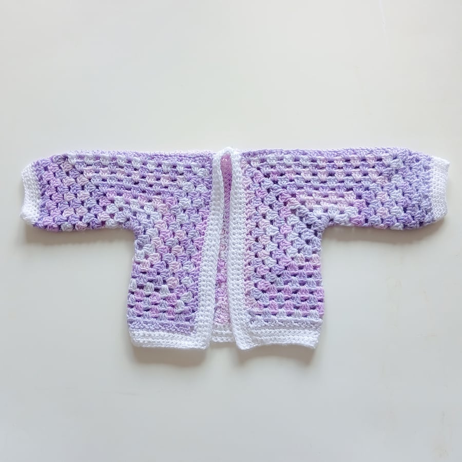 CROCHET PATTERN PDF Lilac Trees Cardigan
