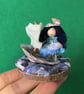 Very Tiny Sailing Fairy Decoration, Fairy Doll Ornaments, Sea Themed Gifts - Image 2
