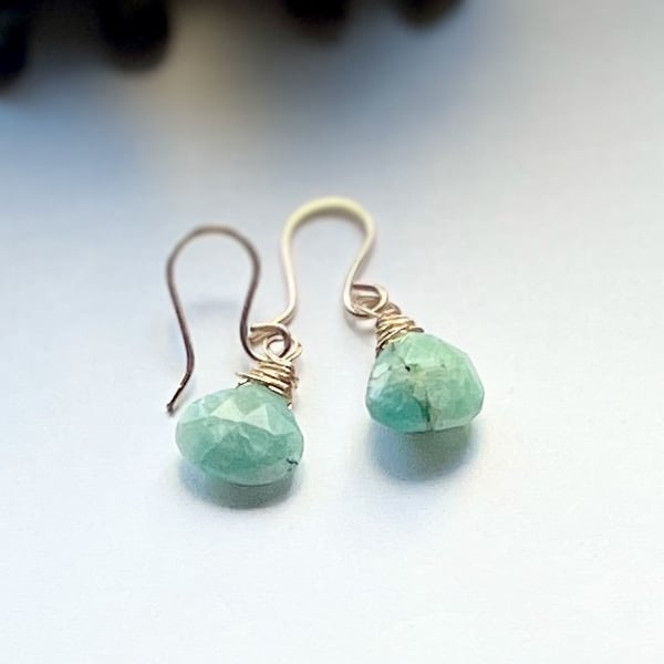 Amazonite Drop Earrings 