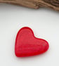 Red Fused Glass Heart - Image 6