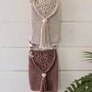 Handmade To Order Crochet Crossbody Phone Bag 
