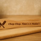 Engraved Wooden Spatula