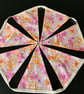 Liberty Feather Pattern Bunting - orange and pink - Image 2
