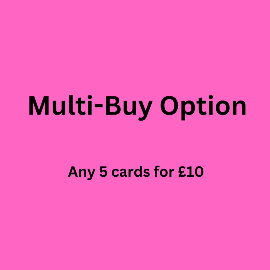 BULK BUY 5 cards for 10 pounds