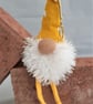 Lavender Scented Gnome Keyring - White Beard - Image 1