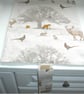 Everhot 90i Hotplate Range Covers Farmhouse Kitchen Mat Pad Stag Fox Owl - Image 3