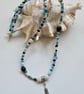 Feather Seed Bead Multicoloured Necklace  - Image 3