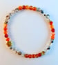 Carnelian And Dragon Vein Agate Bracelet - Handmade In Devon - Free UK P&P - Image 8