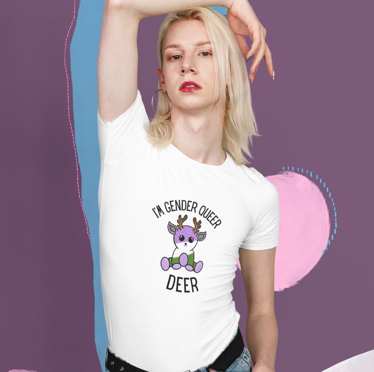 Queer Gender Pun T-Shirt, Tee,... - Folksy
