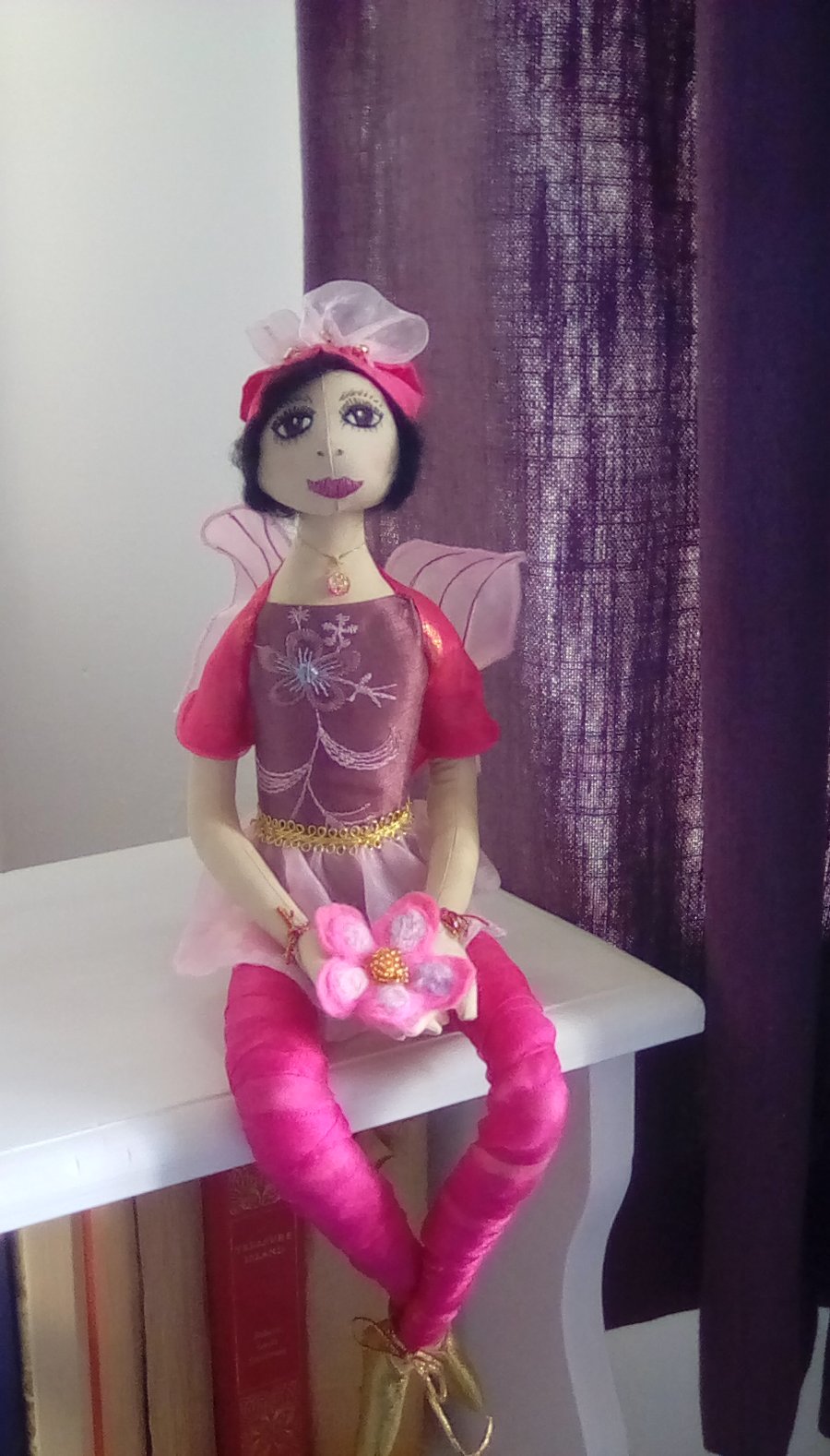 Cloth Angel Doll, Collectable Doll, Folk Doll, Angel Doll