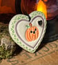 Ceramic pumpkin hanging decoration - Image 4