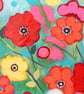 Anemone Painting, Wildflowers Meadow, Colourful Flowers Artwork, Floral Art - Image 8