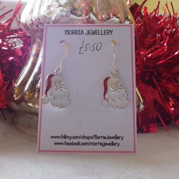 Santa Earrings