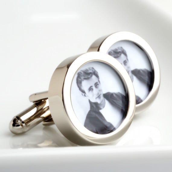 James Dean Cufflinks - Hollywood Movie Hero and Legend