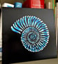 Blue Ammonite - Original Art  - Image 4
